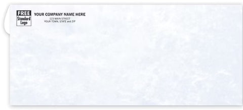 #10 Envelope, Manual Seal, No Window, Marble Design