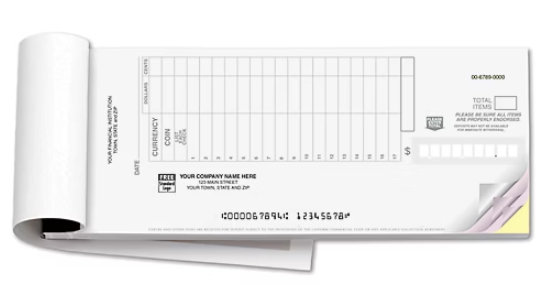 Booked Deposit Ticket - Classic Design 2 part 300ct