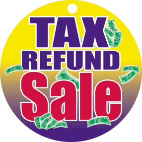 Ceiling Mobiles: Tax Refund Sale (Pack of 6)