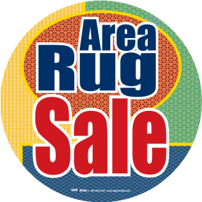 Ceiling Mobiles: Area Rug Sale (Pack of 6)