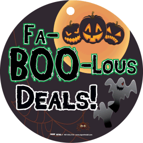 Ceiling Mobiles: Fa-BOO-Lous Savings (Pack of 6)