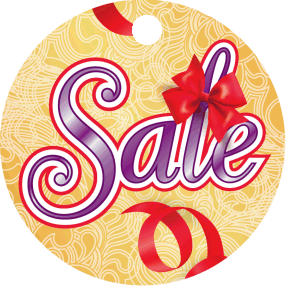 Ceiling Mobiles: Sale (Holiday Bows)(Pack of 6)