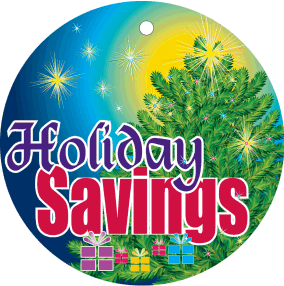 Ceiling Mobiles: Holiday Savings (Pack of 6)