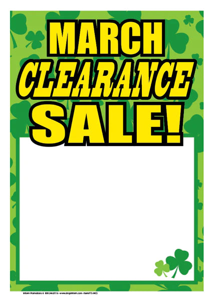 Sale Tags (Pk of 100): March Clearance Sale