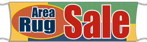 Giant Outdoor Banner: Area Rug Sale