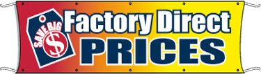 Giant Outdoor Banner: Factory Direct Prices