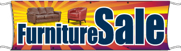 Giant Outdoor Banner: Furniture Sale