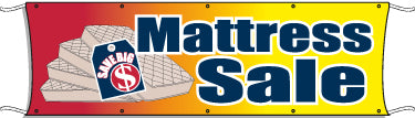 Giant Outdoor Banner: Mattress Sale
