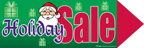 Spinner Sign: Holiday Sale (Min 3-Mix & Match)