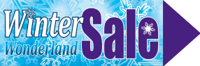 Spinner Sign: Winter Wonderland Sale (Min 3-Mix & Match)