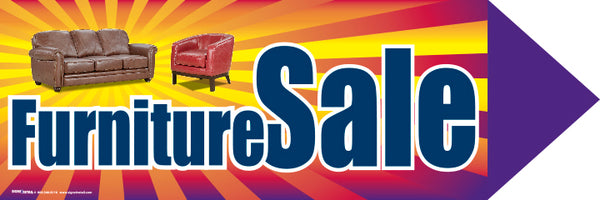 Spinner Sign: Message Furniture Sale (Min 3-Mix & Match)