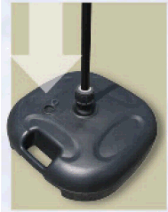 Sidewalk Solution Water Base & Pole Kit