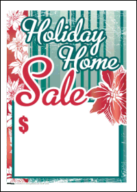 Sale Tags (Pk of 100): Holiday Home Sale