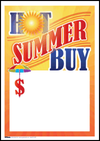 Sale Tags (PK of 100): Hot Summer Buy
