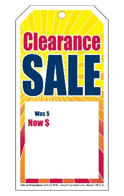 String Tags: (Pack of 100) Clearance