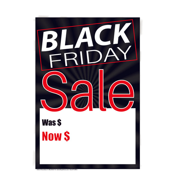Sale Tags (Pk of 100): Black Friday Sale 2