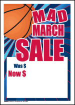 Sale Tags (Pk of 100): Mad March Sale