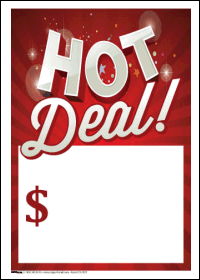 Sale Tags (Pk of 100): HOT DEAL!