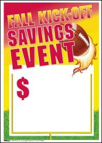 Sale Tags (Pk of 100): Fall Kick Off Savings Event