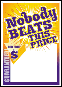 Sale Tags (PK of 100): Nobody Beats This Price
