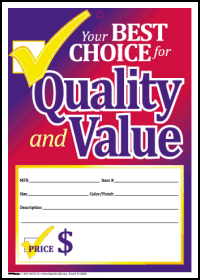 Sale Tags (PK of 100): Your Best Choice For Qualtiy & Value
