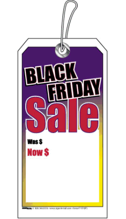 String Tags (Pk of 100): Black Friday Sale
