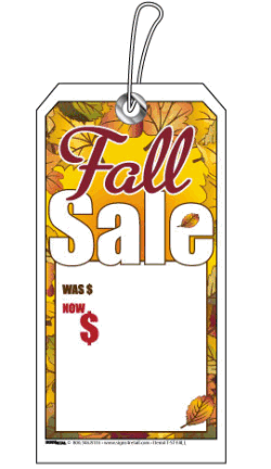 String Tags (Pk of 100): Fall Sale