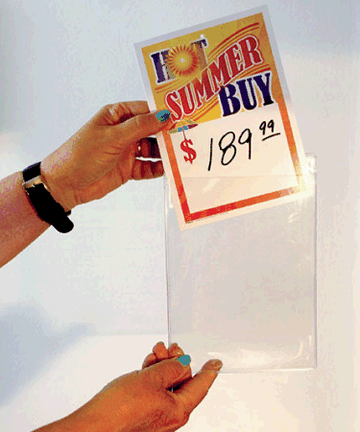 Heavy-Duty Vinyl Tag Envelopes Holders (Pack of 50)
