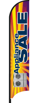 Feather Flag Banner: Appliance Sale (Flag Only)