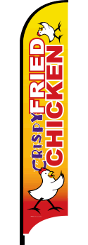 Feather Flag Banner: Fried Chicken