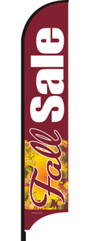 Feather Flag Banner: Fall Sale (Flag Only)