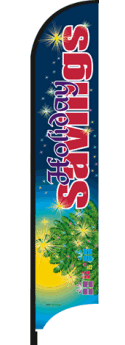 Feather Flag Banner: Holiday Savings (Flag Only)