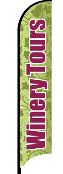 Feather Flag Banner: Winery Tours