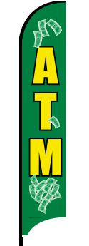 Feather Flag Banner: ATM