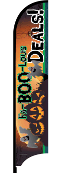 Feather Flag Banner: Fa-BOO-Lous Sale! (Halloween)(Flag Only)