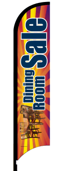 Feather Flag Banner: Dining Room Sale (Flag Only)