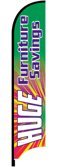 Feather Flags Banner: Huge Furniture Savings (Flag Only)