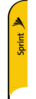 Feather Flag Banner: Sprint