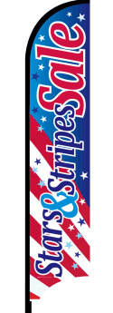 Feather Flag Banner: Stars & Stripes Sale (Flag Only)