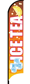 Feather Flag Banner: ICE TEA