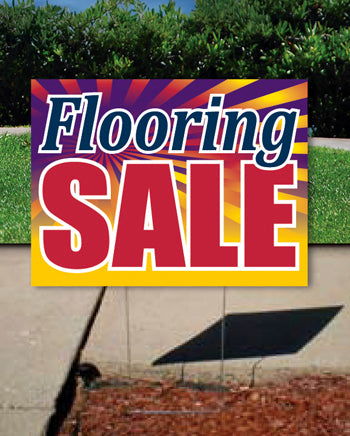 Coroplast Yard Sign: Flooring Sale